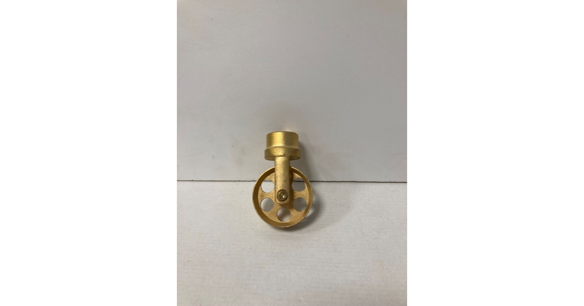 BRASS DRAIN ROD GUIDE WHEEL