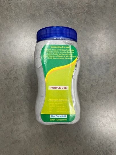 200g DRAIN DYE PURPLE