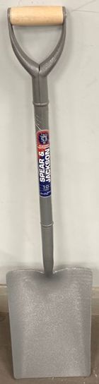STEEL SHAFT MYD HANDLE TAPER MOUTH SHOVEL