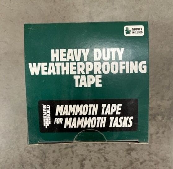 75MM X 4M MAMMOTH TAPE H/DUTY WATERPROOF