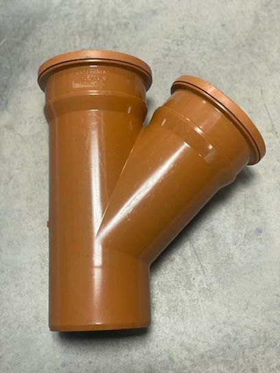 5111  110MM 45° DOUBLE SOCKET UNDERGROUND JUNCTION