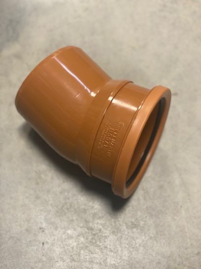 5071 110MM 22.5° SINGLE SOCKET UNDERGROUND BEND