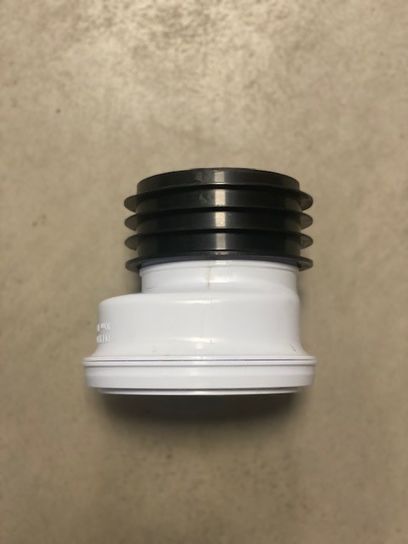 B5152 110MM BENT WC ADAPTOR