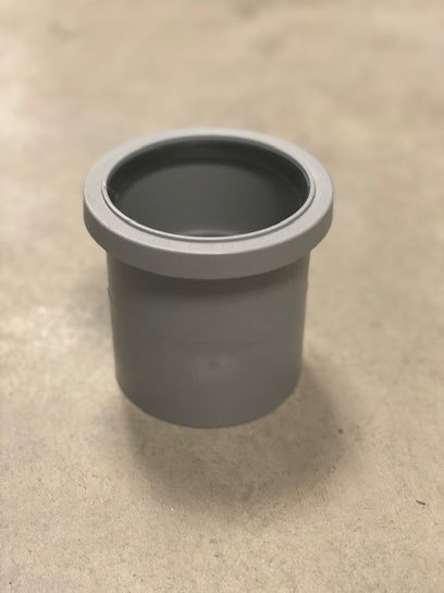 BS332G 82.4MM GREY SOIL S/S COUPLING