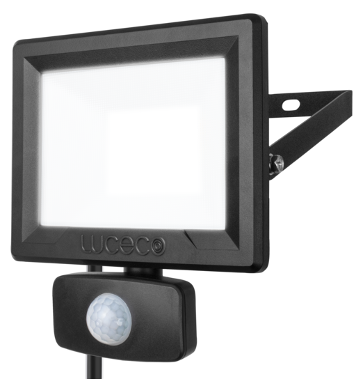 LED FLOODLIGHT 20W IP RATED 4000K PIR (EFLD20B40P-02)