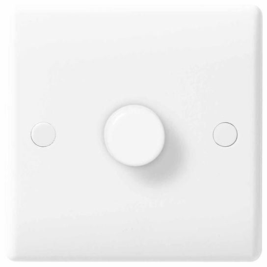 400W 1 GANG 2 WAY PUSH DIMMER SWITCH (881P-01)