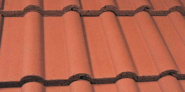 MARLEY DOUBLE ROMAN SMOOTH MOSS RED ROOFTILE (192PK)