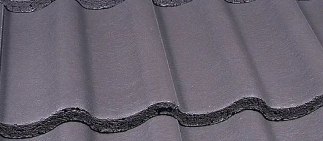 LOW PITCH  MARLEY MENDIP SMOOTH GREY ROOFTILE 12.5 DEGREE 192PK  (PART OF A SYSTEM)
