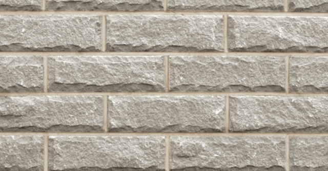 MARSHALLS ASH GREY SPLIT FACED WALLING (18X3) 65 X 440MM  (30/M2)  (6.08M2/PK)  (180/PK)