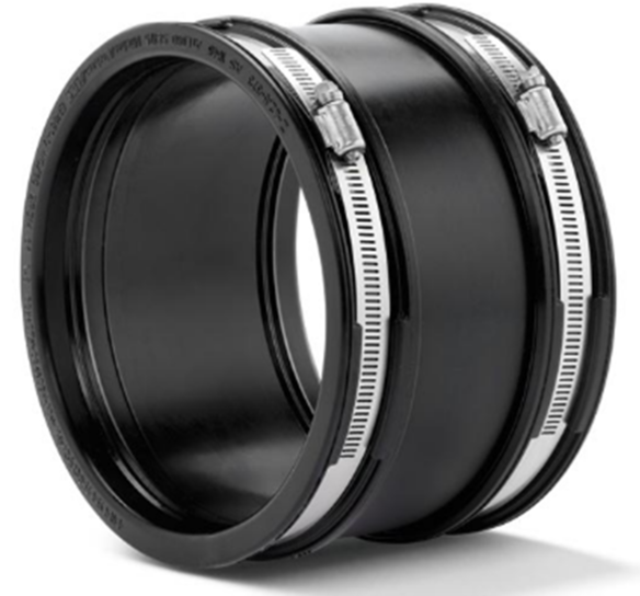 DC165 FLEXI COUPLING 160MM PLASTIC / 160MM PLASTIC