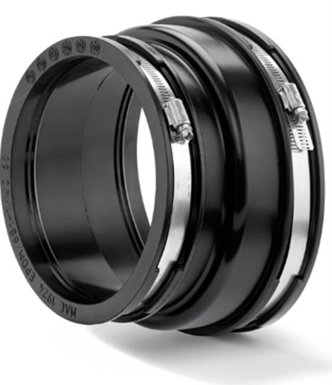 AC4000 FLEXI COUPLING 100MM CLAY / 110MM PLASTIC