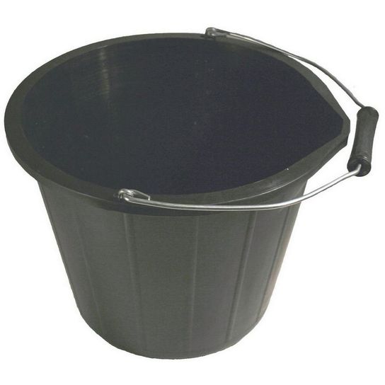 CHEAP BLACK BUILDERS BUCKET