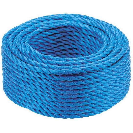 6MM X 30M COIL BLUE ROPE