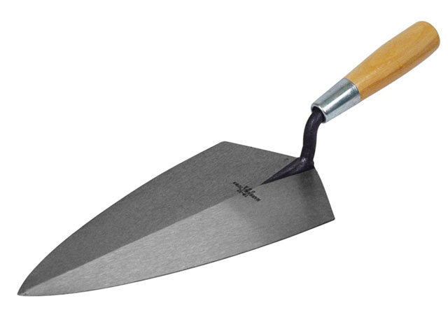 M/TOWN 11" BRICK TROWEL WOODEN HANDLE M1911