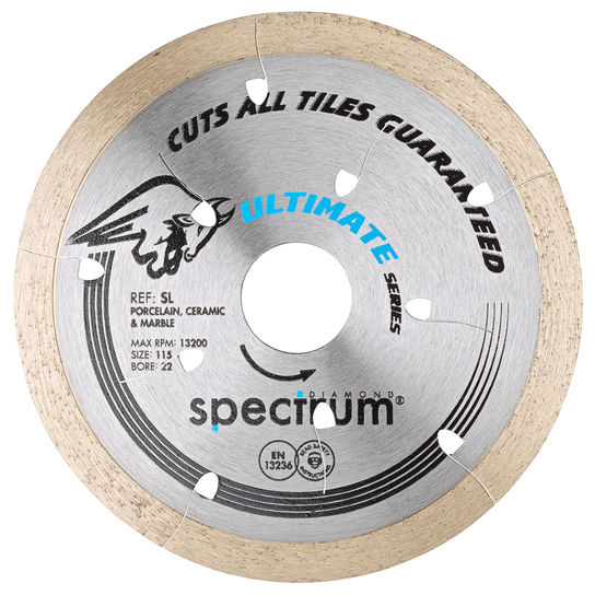 OX SL115/22 ULTIMATE TILE CUTTING DIAMOND BLADE CUTS ALL TILES