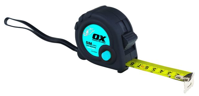 OX T020605 5M TRADE TAPE MEASURE
