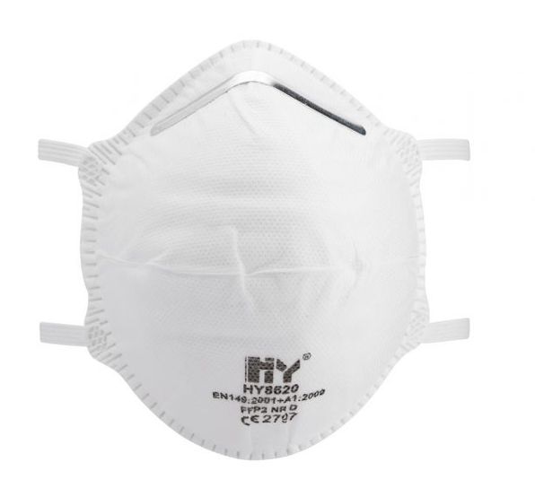 S486703 OX S211 FFP2 MOULDED CUP MASK PACK OF 3