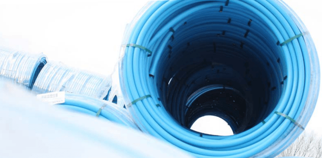 25MM X 25M BLUE ALKATHENE WATER PIPE