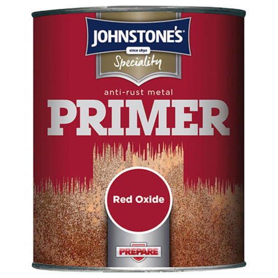 0.75L JOHNSTONES SPECIALITY ANTI RUST METAL PRIMER (RED OXIDE)