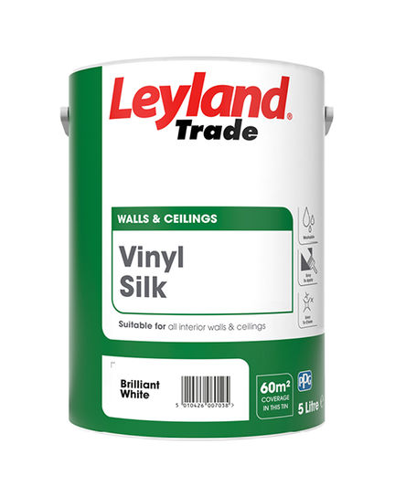 5L LEYLAND TRADE VINYL SILK (MAGNOLIA)