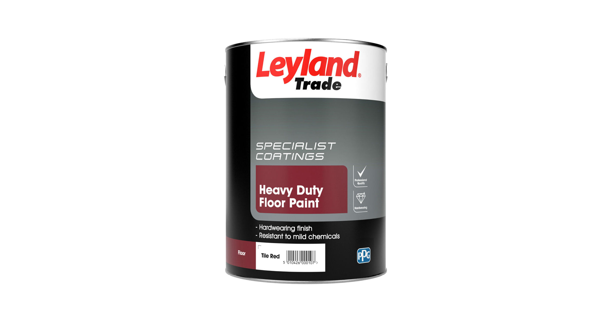 5L LEYLAND TRADE HEAVY DUTY FLOOR PAINT (EMPIRE GREEN)
