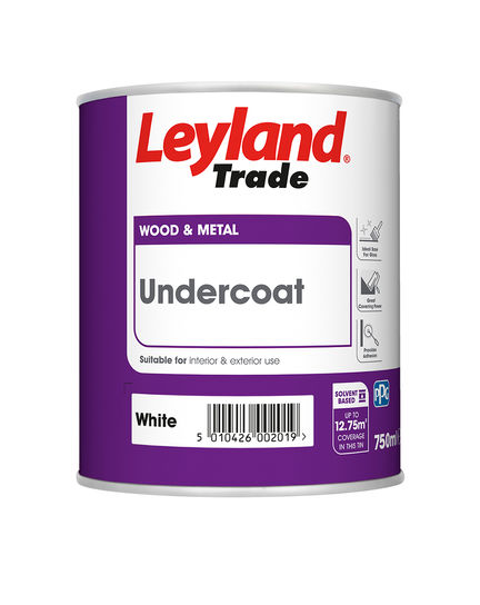0.75L LEYLAND TRADE WOOD & METAL UNDERCOAT (WHITE)