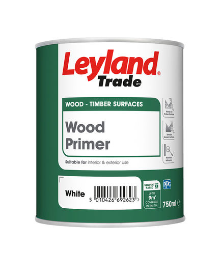 0.75L LEYLAND TRADE WHITE WOOD PRIMER