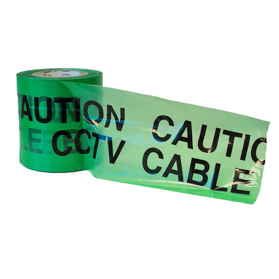 CCTV  U/GROUND WARN TAPE 150MM X 365M GREEN