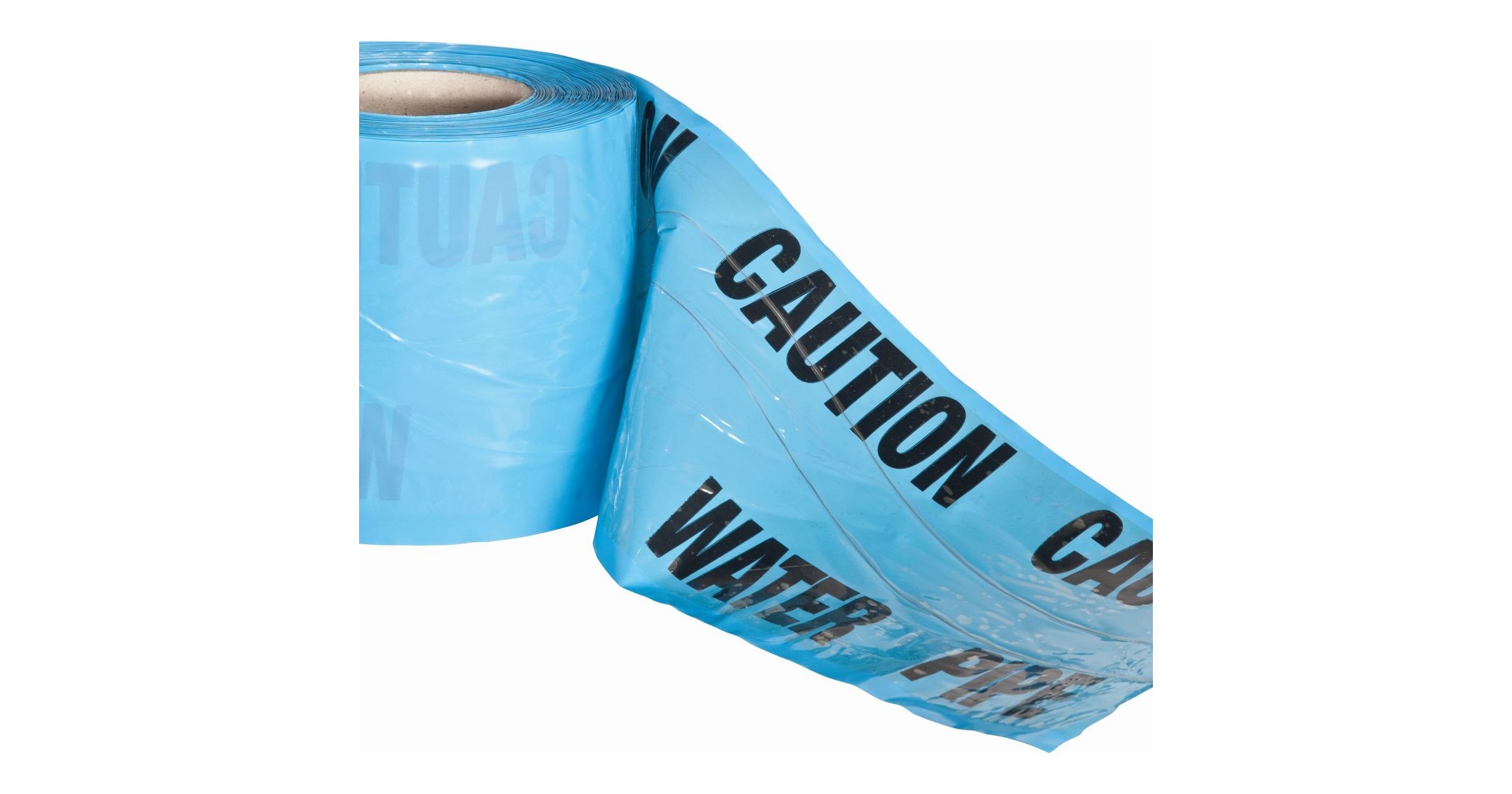 WATER PIPE DETECTABLE U/GROUND WARNING TAPE 150MM X 100M