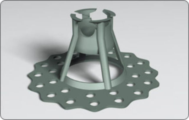 PLASTIC 40/50MM GROUND FLOOR SPACERS (200/250 PER BAG)