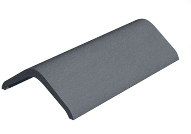 MARLEY MODERN UNIVERSAL ANGLE RIDGE SMOOTH GREY 457MM LONG