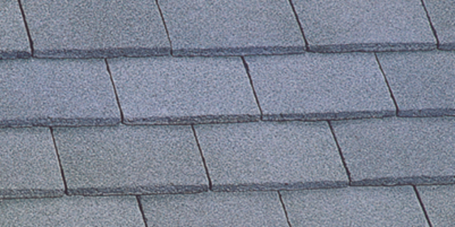 MARLEY PLAIN TILE GREYSTONE GRANULAR (10) 10 1/2" X 6 1/2"