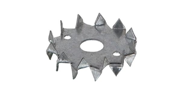 M12 X 50MM GALV DOUBLE SIDED TIMBER CONNECTOR