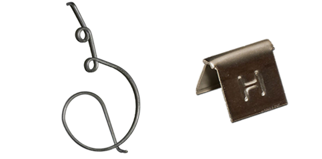 HALL HOOK SLATE REPAIR (10/PK) HIDDEN PERMANENT SLATE FIXING