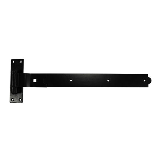HBC450B 450MM BLACK CRANKED BAND HOOK AND BACK PLATE