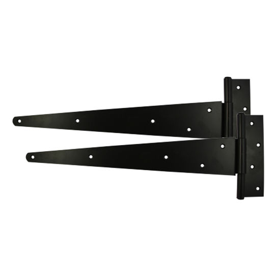 STH14B 14" BLACK STRONG TEE HINGE PAIR