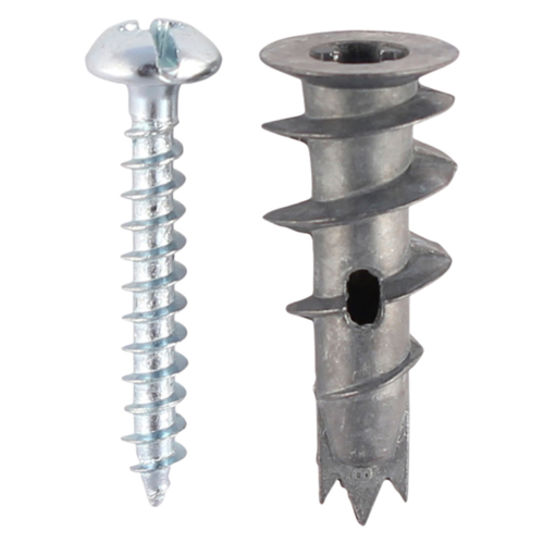 METAL SPEED PLUG WITH SCREW FOR PLASTERBOARD (JET PLUG) TBAZS