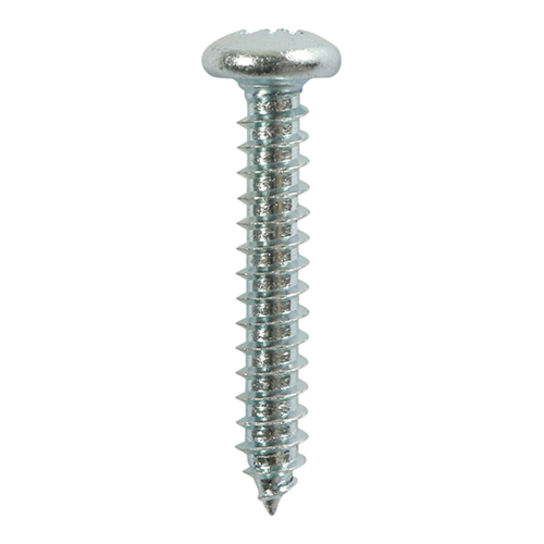 6 X 3/4 Self Tapping Screw PZ2 PAN - BZP (18 PCS)
