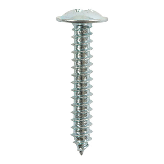 8 X 3/4 Self Tapping Screw PZ2 FLG - BZP (14 PCS)