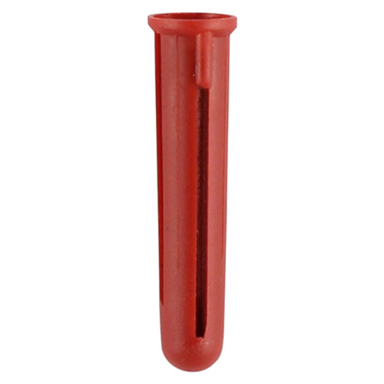 RED PLASTIC PLUGS 100/BOX