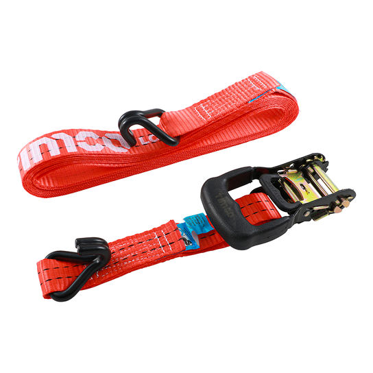 6M X 35MM VETO J HOOK RATCHET STRAPS COM (2)