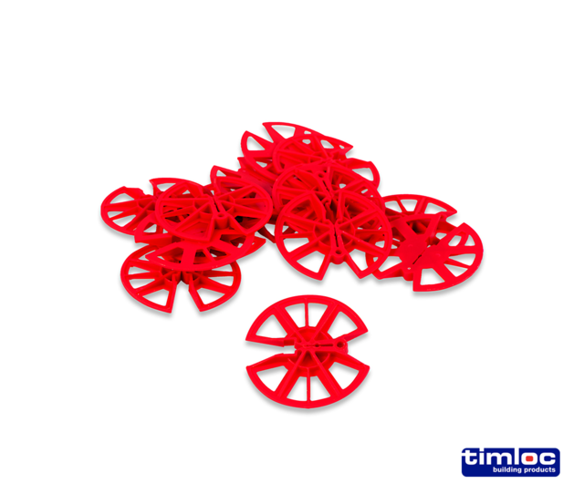 PLASTIC INSULATION RETAINING CLIPS (250)