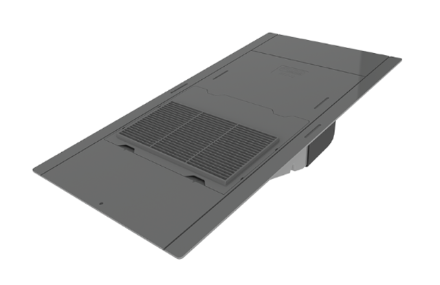 RTV-ISBL 600X300 INLINE SLATE VENT
