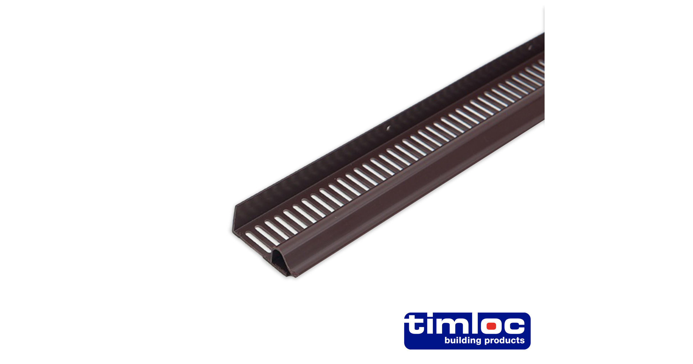 2.4M BROWN CONTINUOUS SOFFIT VENT