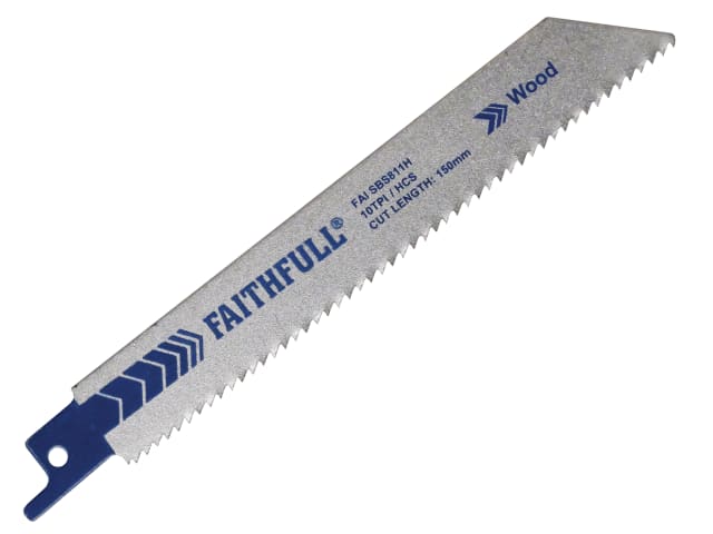 FAISBS811H FAITH SABRE SAW BLADES WOOD (5)