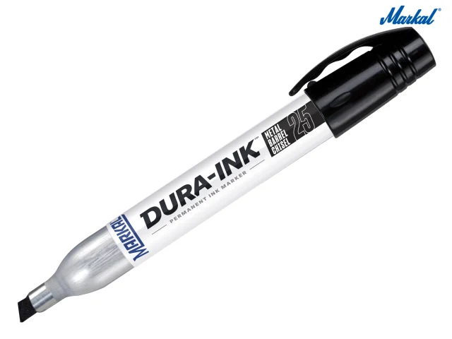 FT25 BLACK  DURA INK  MARKER PEN   (2PK) MKL96237