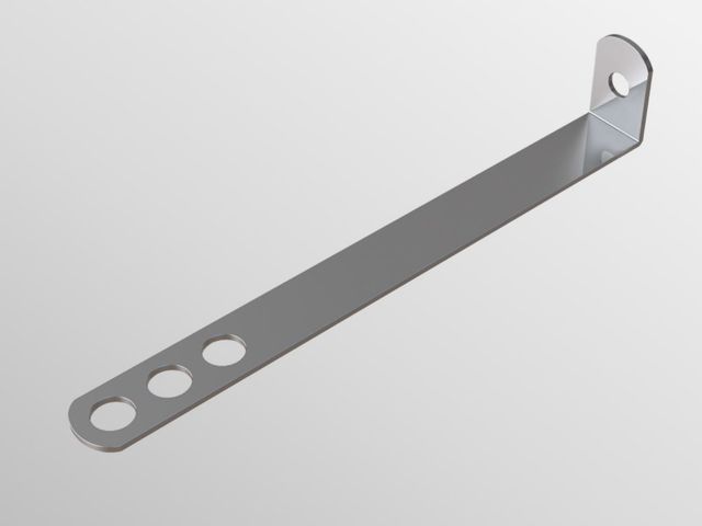 100 X 50MM L SHAPE GALV FRAME TIE (250)