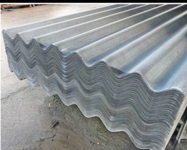 3050MM PROFILE 6 FIBRE CEMENT CORRUGATED SHEET 1086MM WIDE COVERS 1016MM