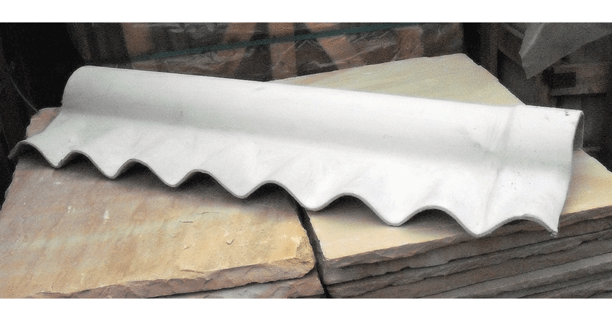 PROFILE 6 INNER CLOSE FITTING RIDGE (MALE) FIBRE CEMENT