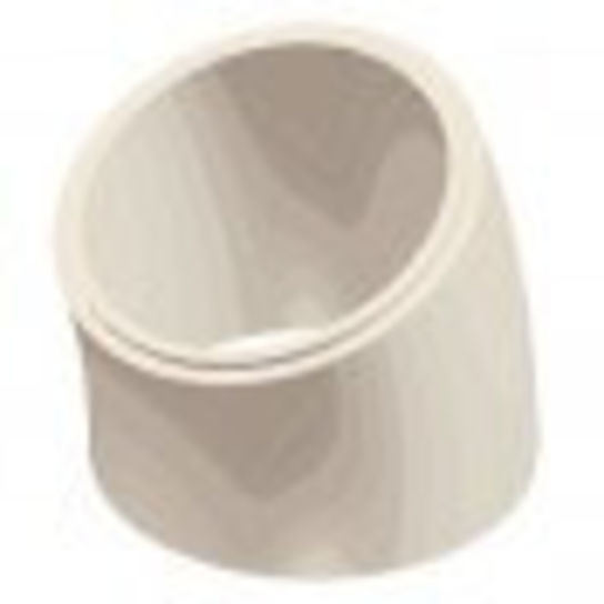 225MM DIA 37 1/2° FLUE LINER BEND REBATED  WT